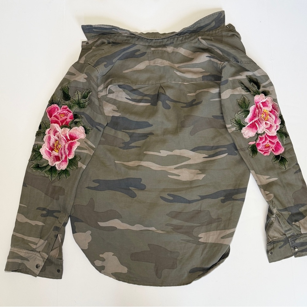 Rails Sage Camo Marcel Jacket Button Down With Fl… - image 3